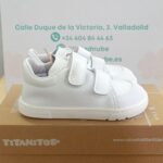 Deportivo barefoot piel lavableTitanitos L540 Ivan Blanco