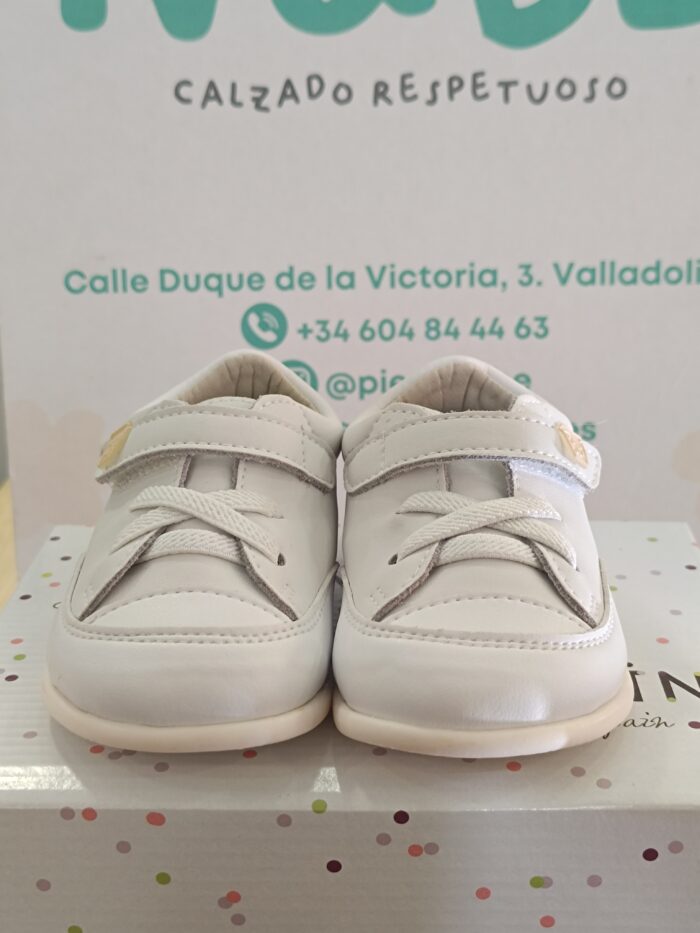 Piruflex Deportiva Primeros Pasos Napa Blanco PF 1012-6 - Imagen 2