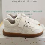 Zapatillas Deportivas Barefoot Veganas Blancas 5006-1