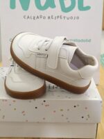 Zapatillas Deportivas Barefoot Veganas Blancas 5006-1 - Imagen 2