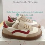 Zapatillas Deportivas Barefoot Veganas Micro Crudo/Granate 5014-1