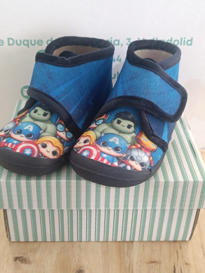 Zapatillas de casa Vulpeques Super Heroes - Imagen 2