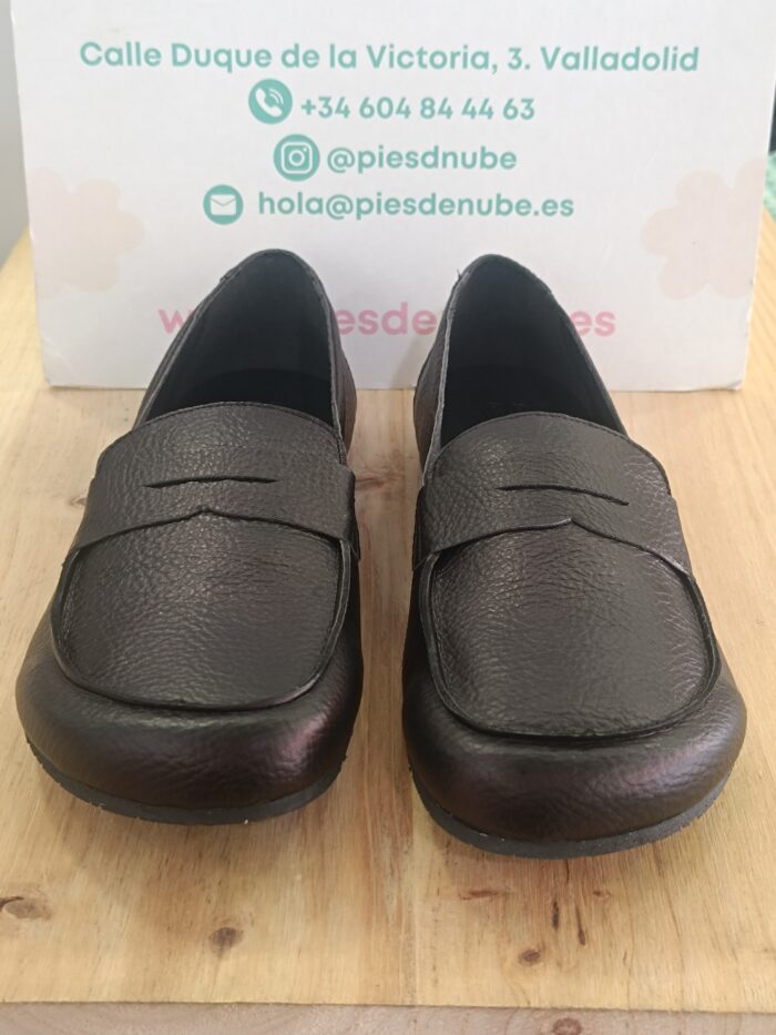 Mocasín negro barefoot Coqueflex - Imagen 3
