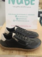 Deportiva Barefoot Mujer 2754 Piel Negra Vivant - Imagen 2