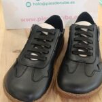 Deportiva Barefoot Mujer 2754 Piel Negra Vivant