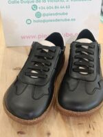 Deportiva Barefoot Mujer 2754 Piel Negra Vivant