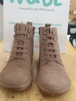 Botín Barefoot Mujer Serraje Topo 2763 – Vivant - Imagen 3