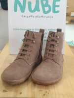 Botín Barefoot Mujer Serraje Topo 2763 – Vivant