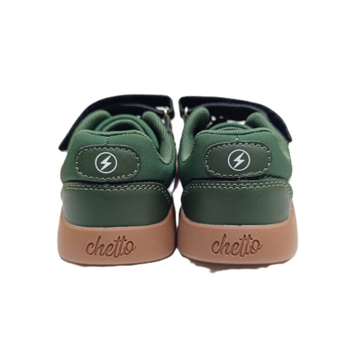 Deportivo Chetto Cordon Elastico/velcro Repelente Agua Verde - Imagen 2