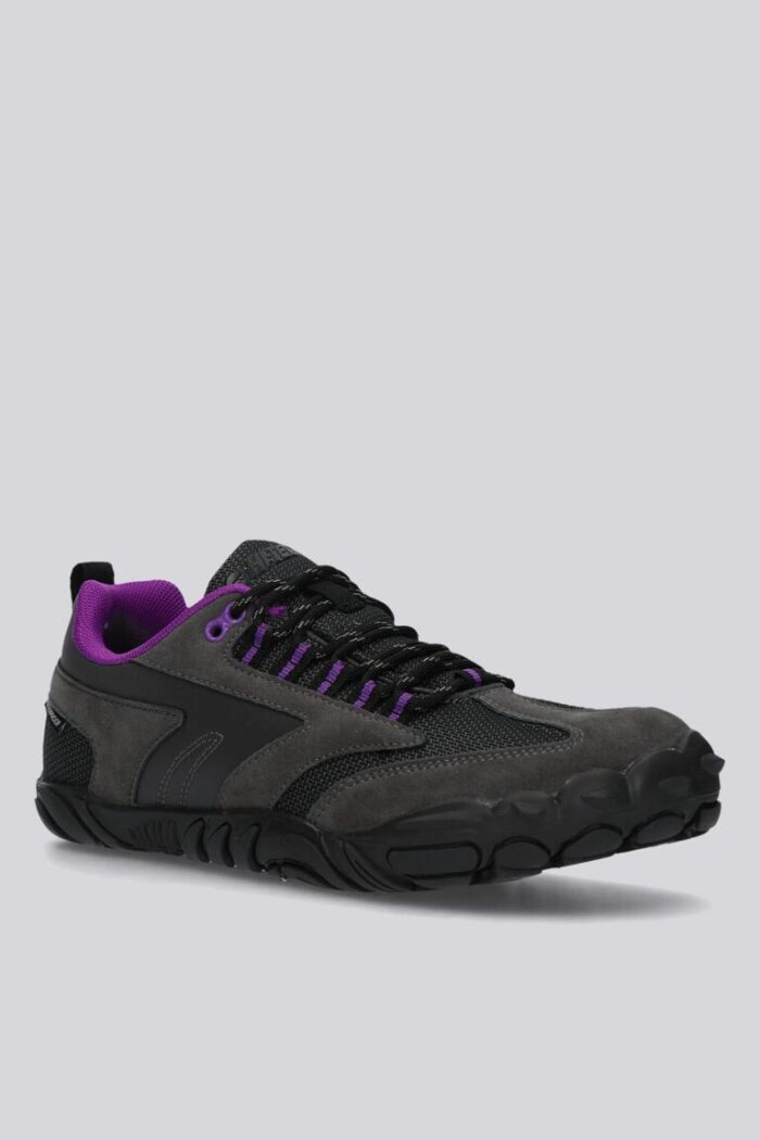Deportiva respetuosa Figaro waterproof Charcoal/ Purple - Imagen 2