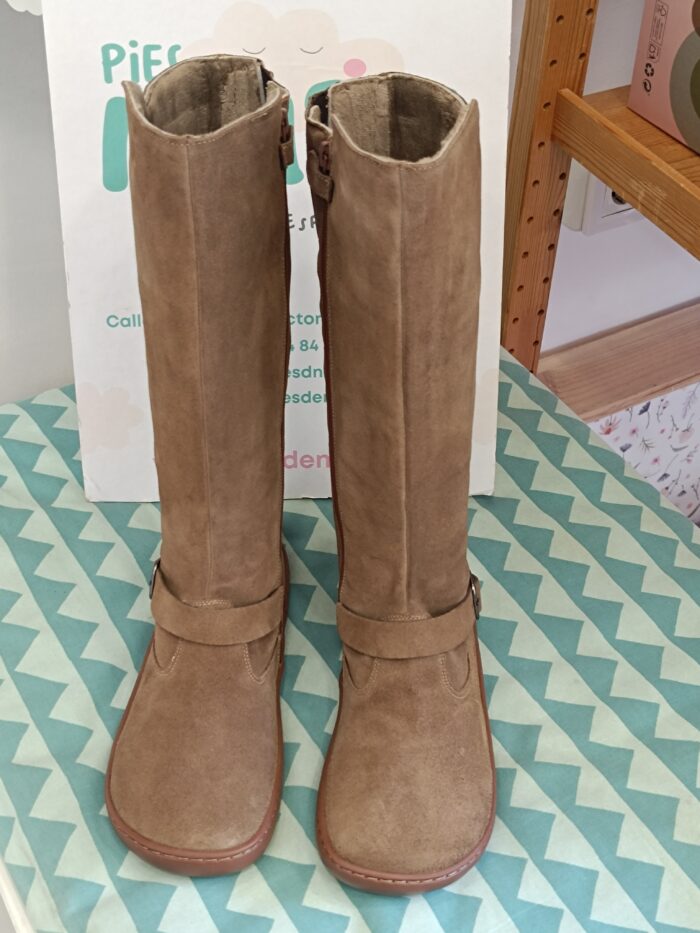 Botas Altas Barefoot Flexi Nens 9090-S MERINILLA/SERRAJE TOPO - Imagen 2