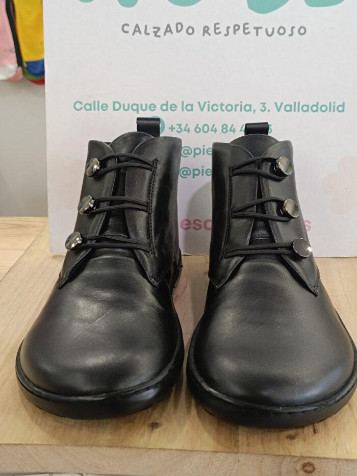 Botín Barefoot Mujer Savage Negro 2764 – Vivant - Imagen 2