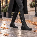 Botas Altas Barefoot Flexi Nens 9092-S MERINILLA. SALVAJE NEGRO - Imagen 2