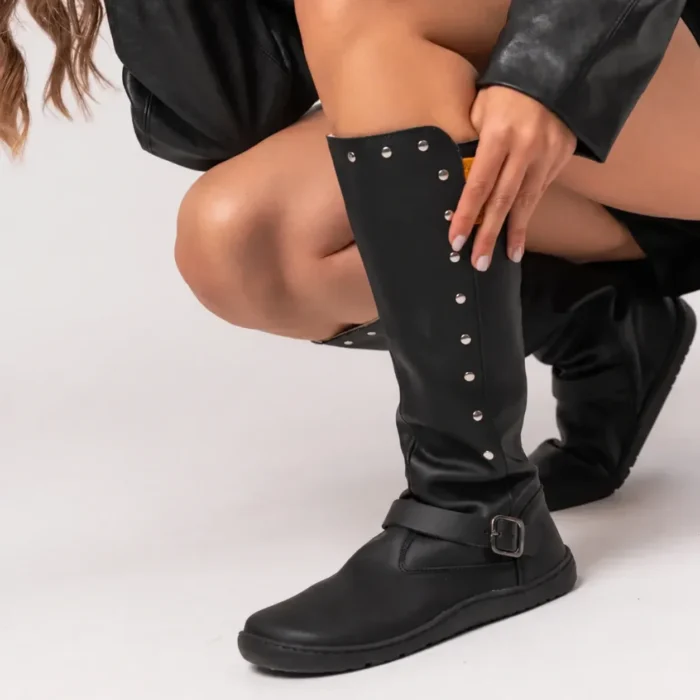 Botas Altas Barefoot Flexi Nens 9092-S MERINILLA. SALVAJE NEGRO - Imagen 3